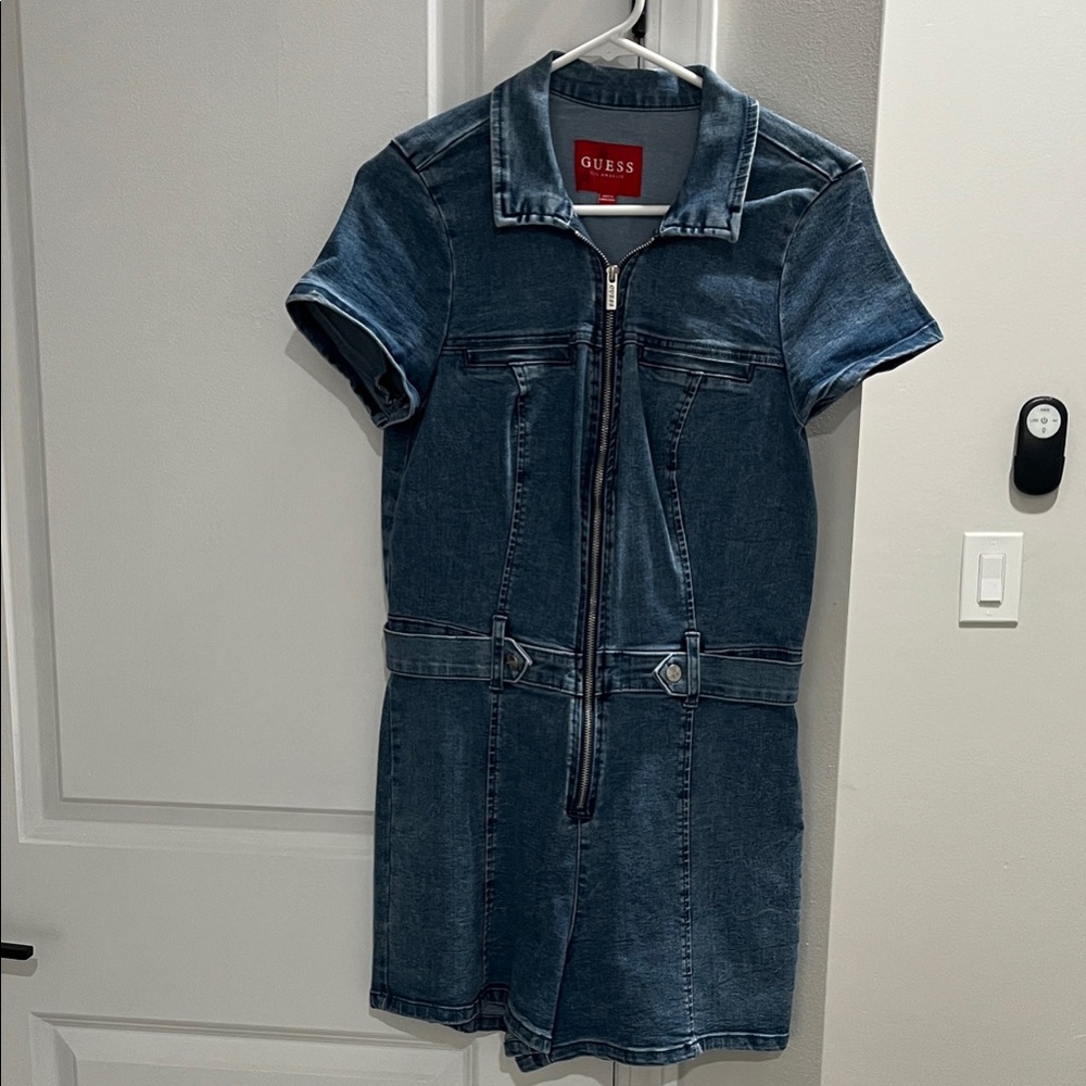 NWT Guess Denim Jumpsuit